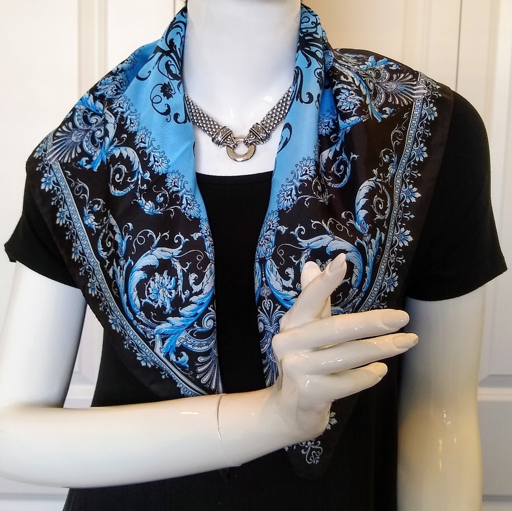 Versace Collection Authentic Silk Scarf